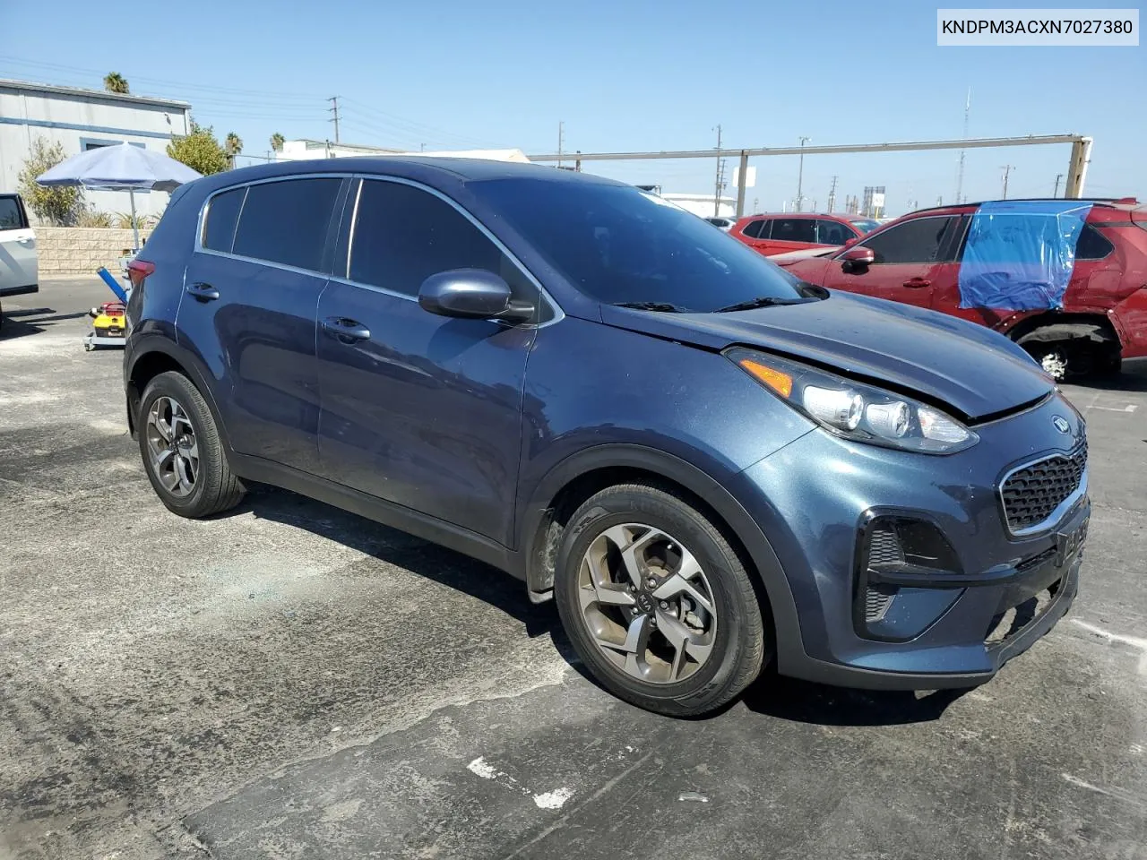 2022 Kia Sportage Lx VIN: KNDPM3ACXN7027380 Lot: 73153764