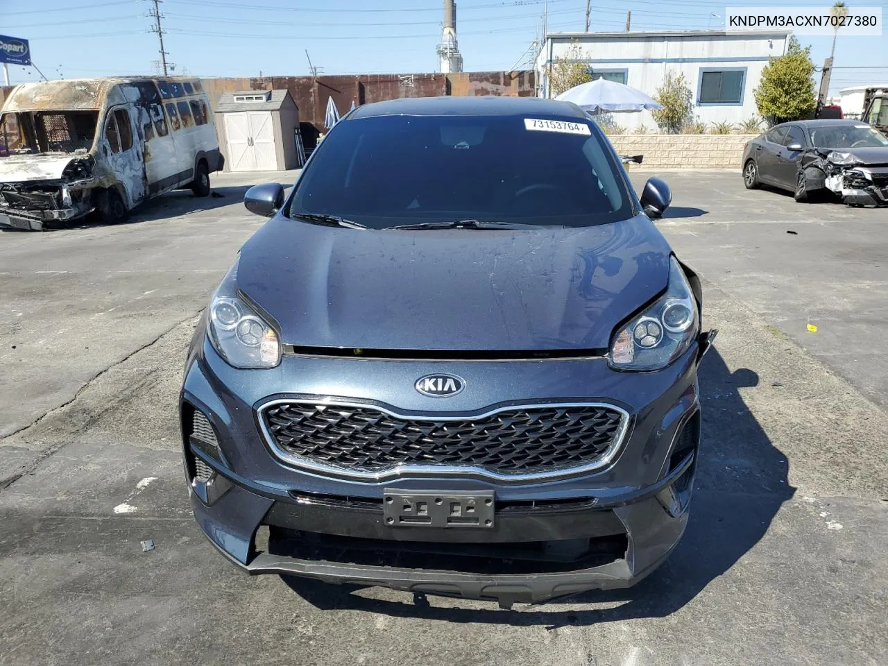 2022 Kia Sportage Lx VIN: KNDPM3ACXN7027380 Lot: 73153764