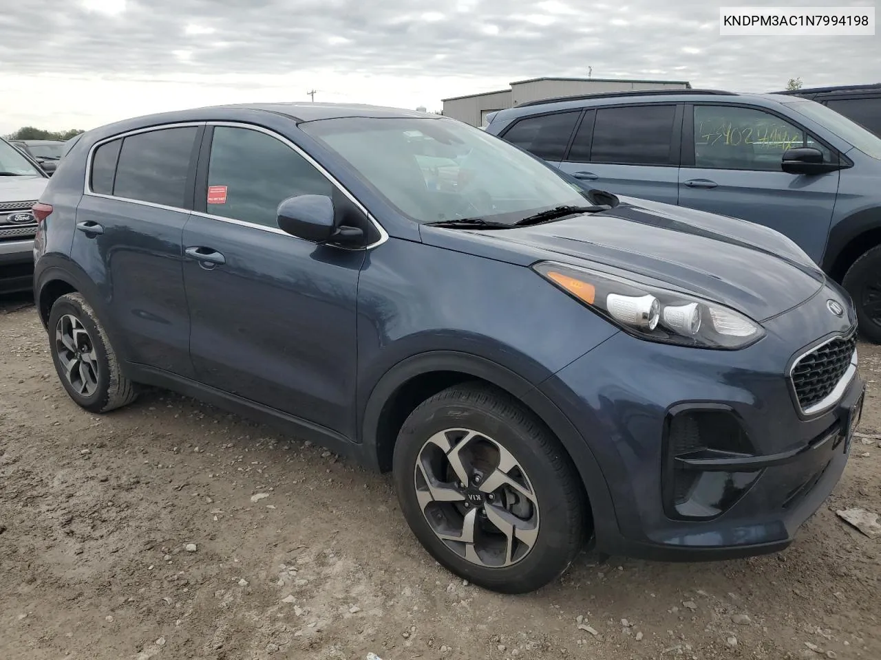 2022 Kia Sportage Lx VIN: KNDPM3AC1N7994198 Lot: 73303704