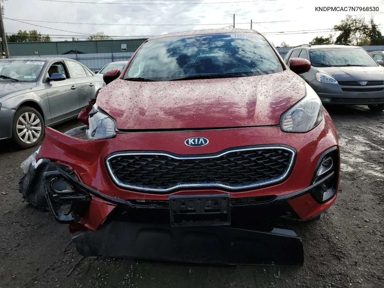 2022 Kia Sportage Lx VIN: KNDPMCAC7N7968530 Lot: 73371604