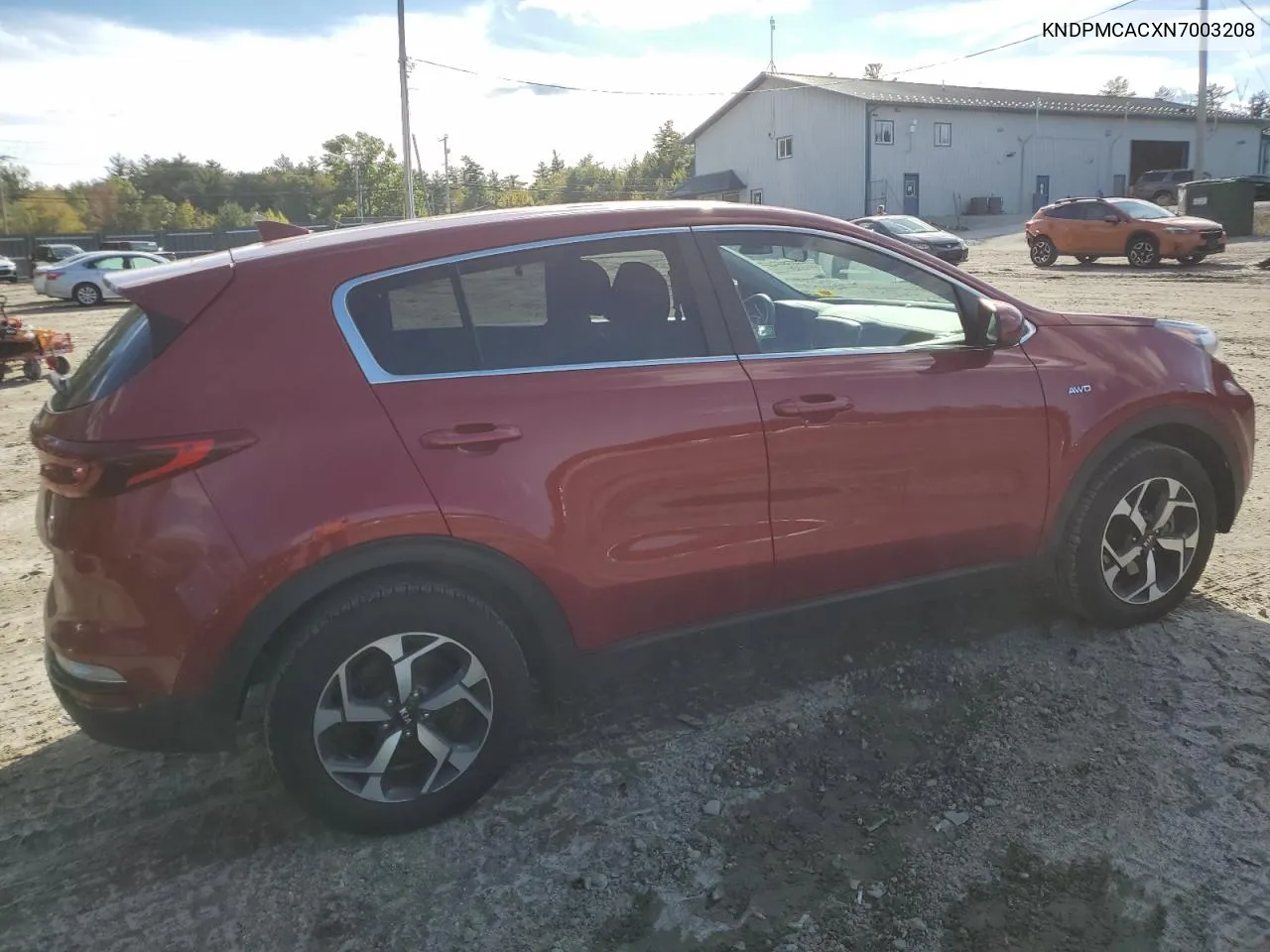 2022 Kia Sportage Lx VIN: KNDPMCACXN7003208 Lot: 73481294