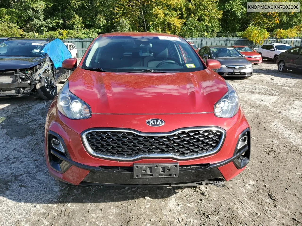 2022 Kia Sportage Lx VIN: KNDPMCACXN7003208 Lot: 73481294