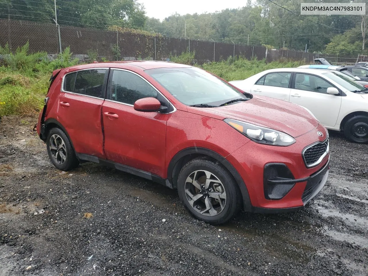 2022 Kia Sportage Lx VIN: KNDPM3AC4N7983101 Lot: 73528084