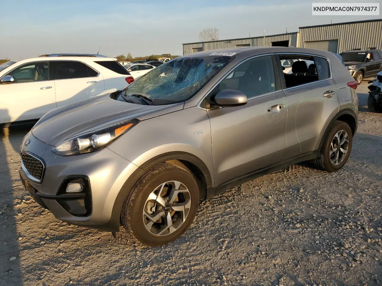 2022 Kia Sportage Lx VIN: KNDPMCAC0N7974377 Lot: 73572734