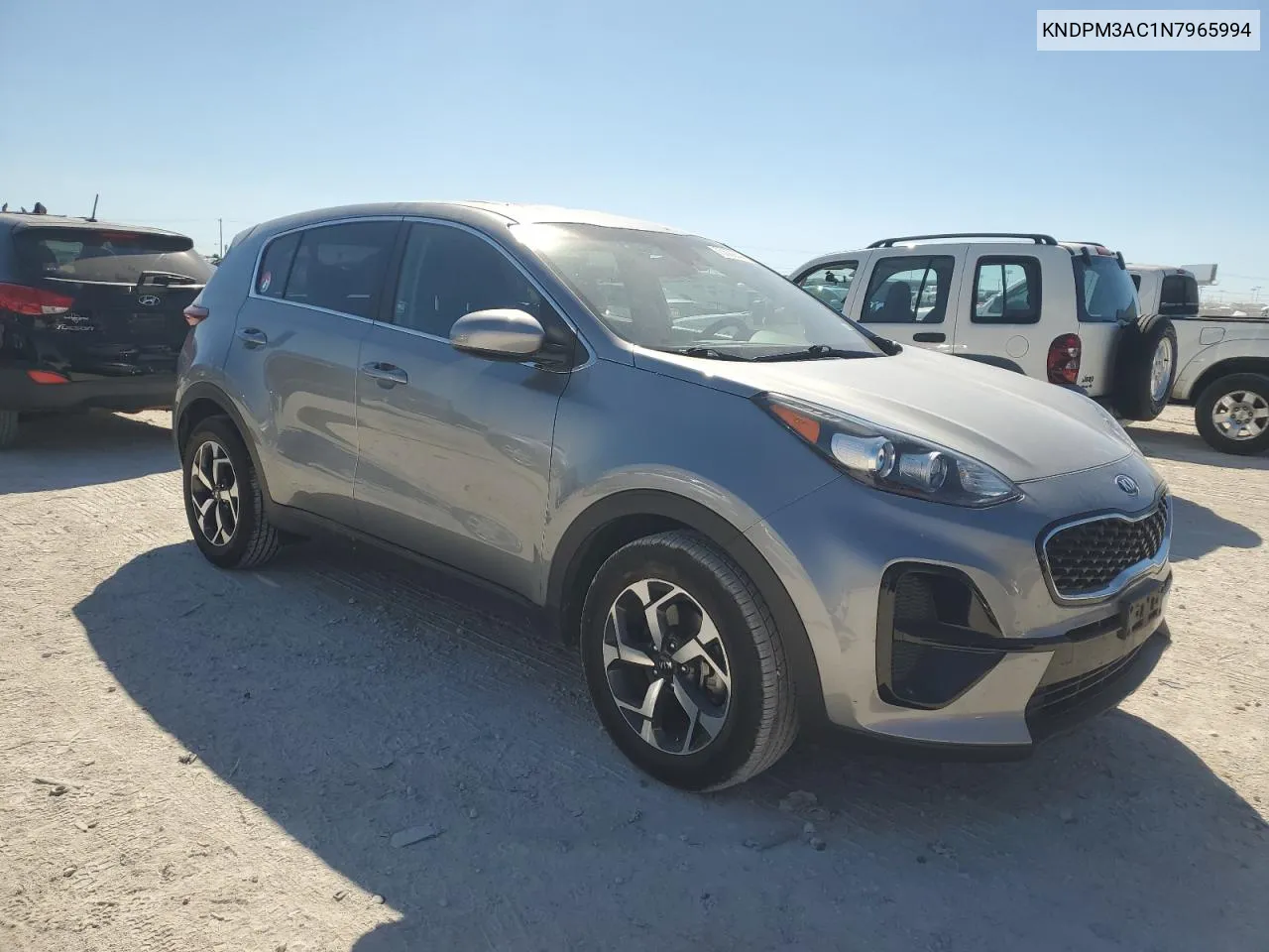 2022 Kia Sportage Lx VIN: KNDPM3AC1N7965994 Lot: 73589944