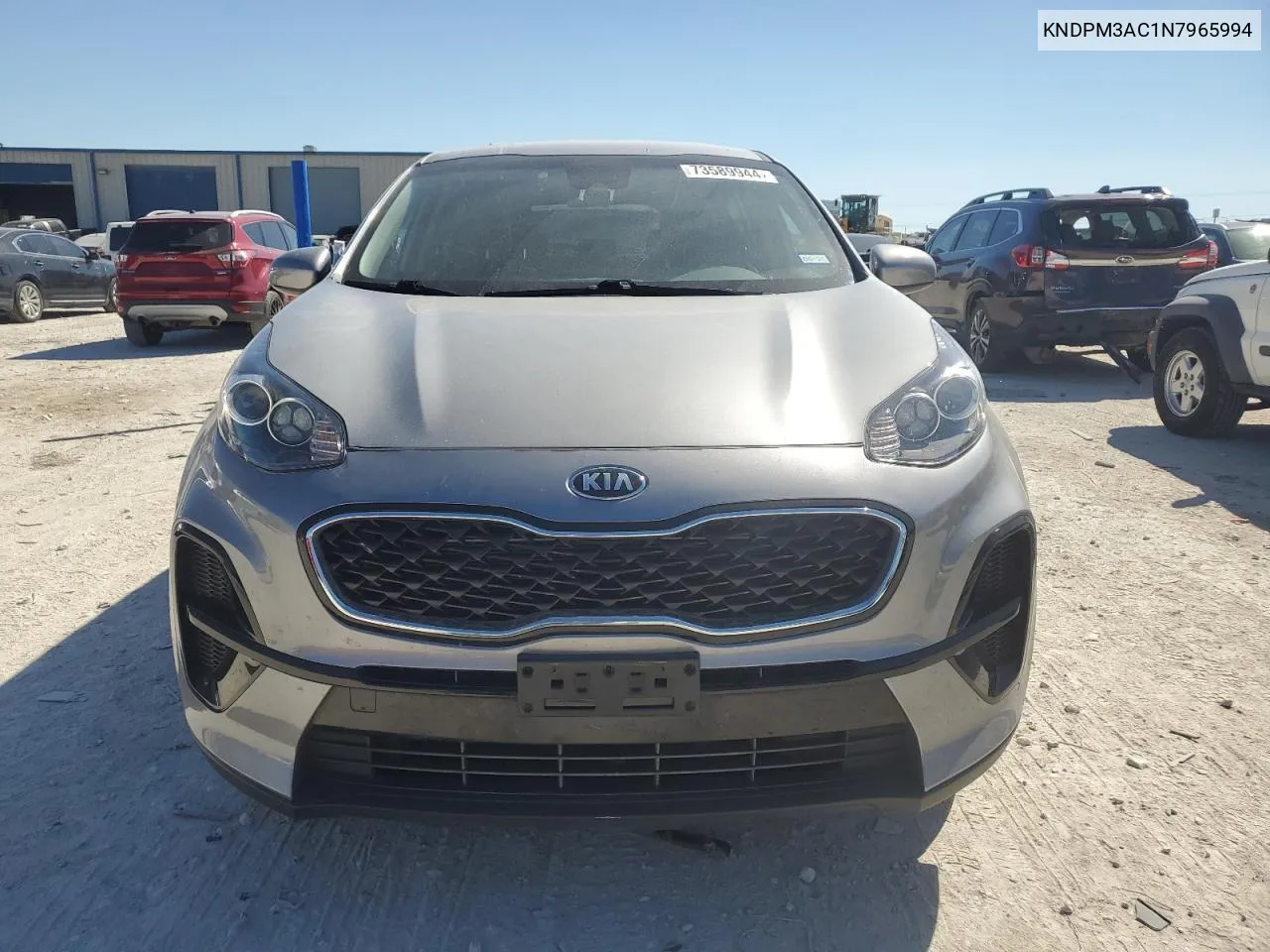 2022 Kia Sportage Lx VIN: KNDPM3AC1N7965994 Lot: 73589944