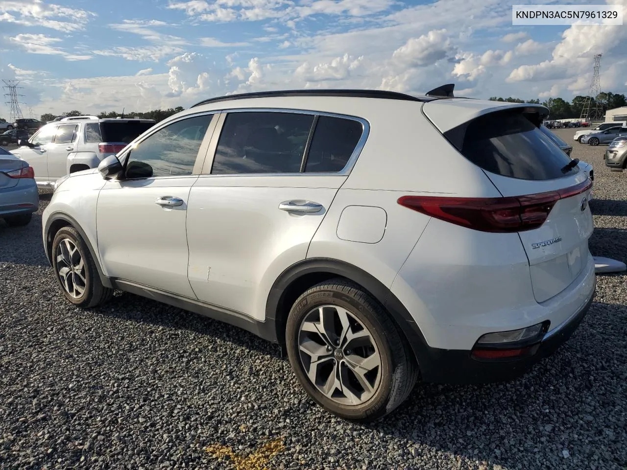 2022 Kia Sportage Ex VIN: KNDPN3AC5N7961329 Lot: 73739164