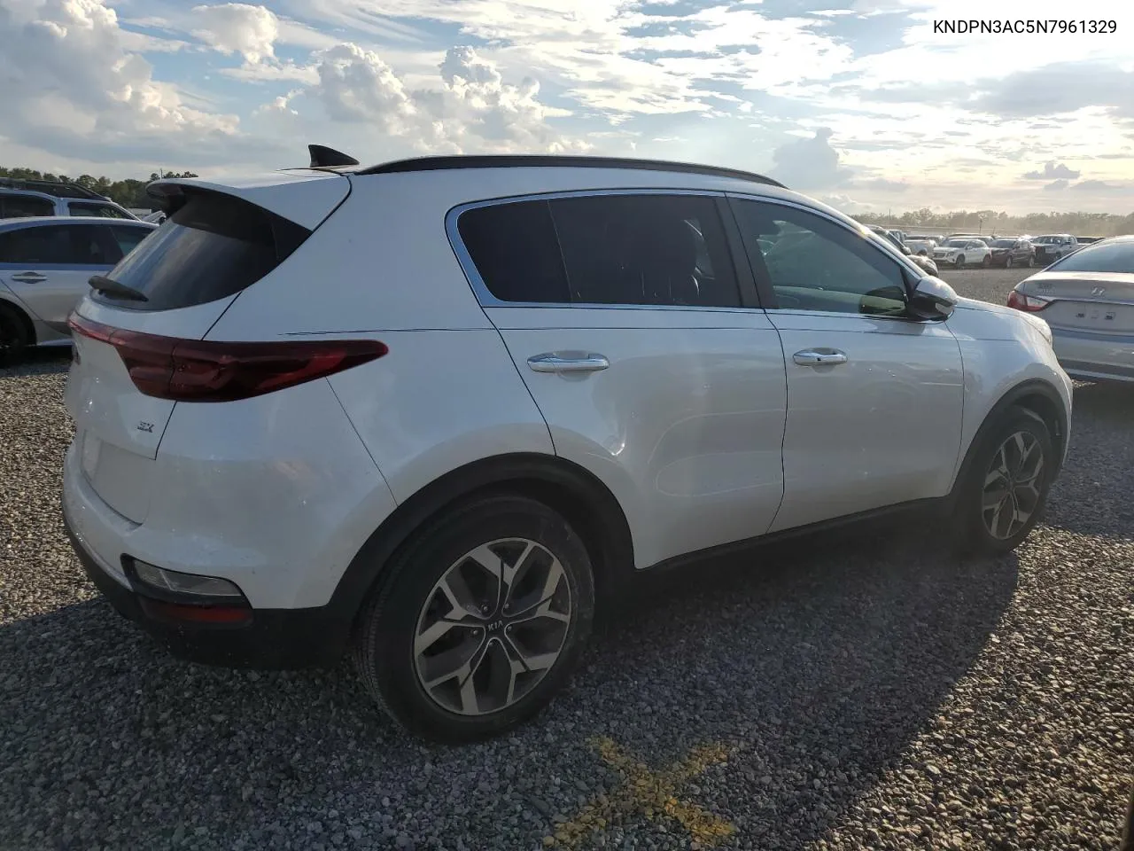 2022 Kia Sportage Ex VIN: KNDPN3AC5N7961329 Lot: 73739164