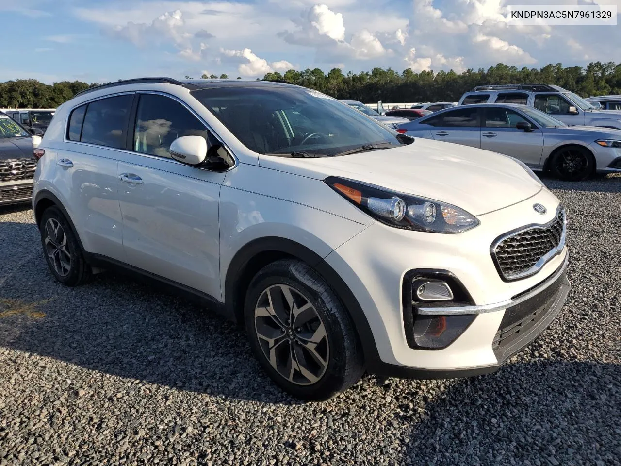 2022 Kia Sportage Ex VIN: KNDPN3AC5N7961329 Lot: 73739164