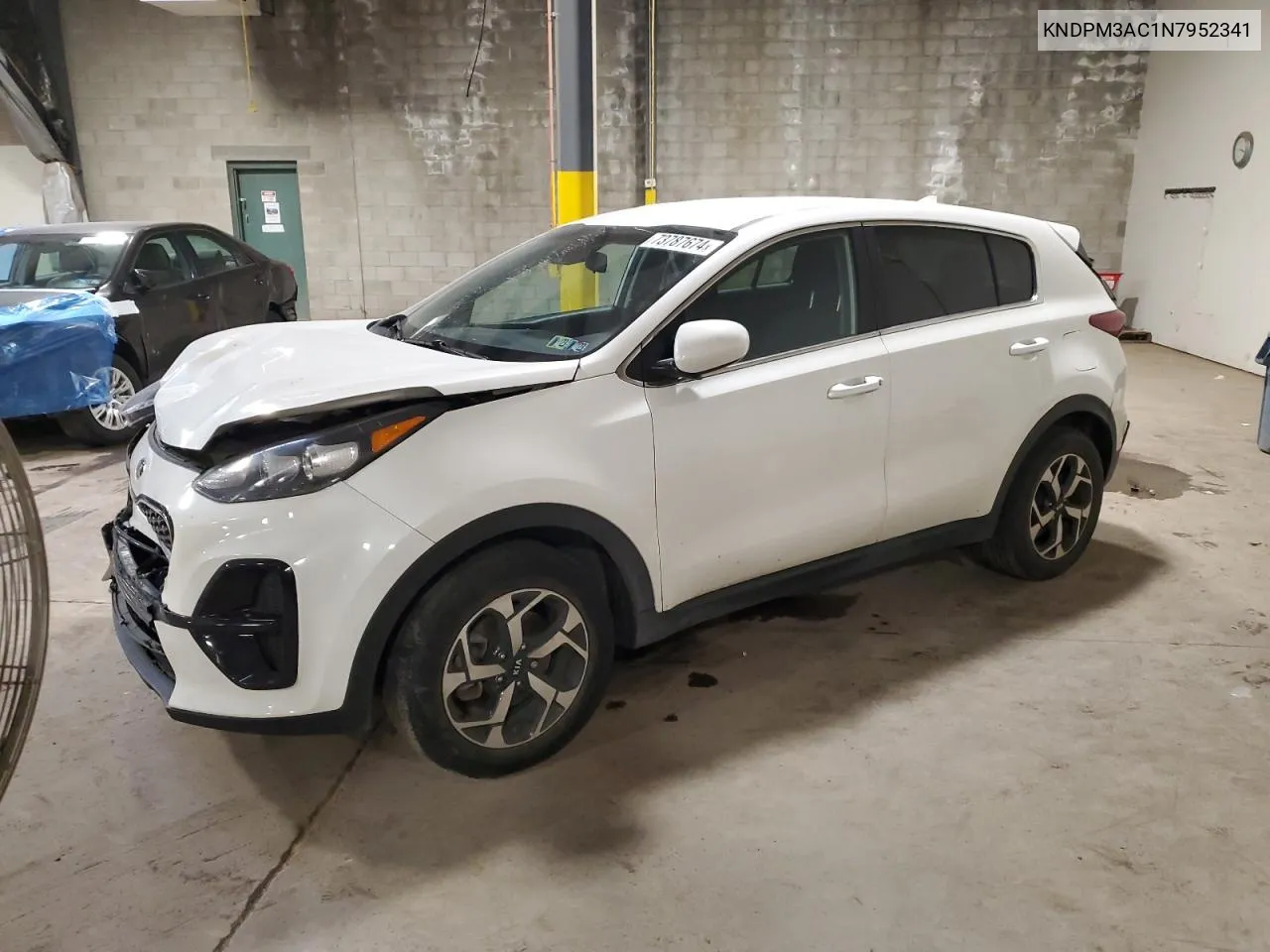 2022 Kia Sportage Lx VIN: KNDPM3AC1N7952341 Lot: 73787674