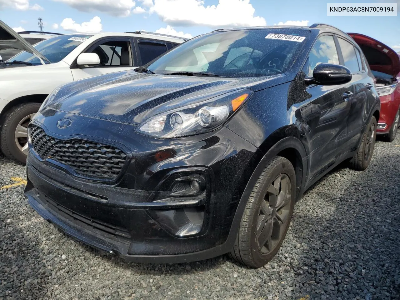 2022 Kia Sportage S VIN: KNDP63AC8N7009194 Lot: 73878014