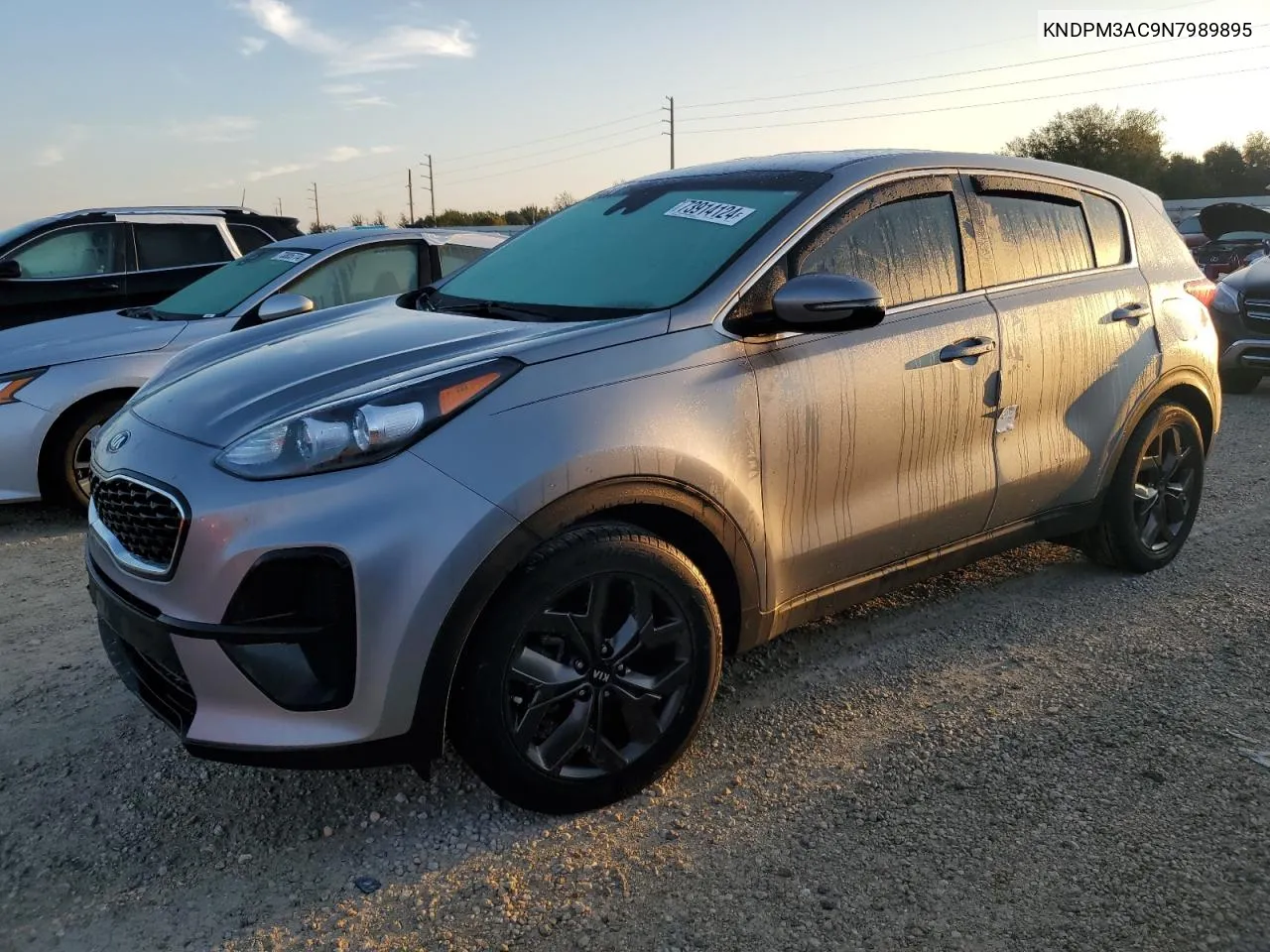 2022 Kia Sportage Lx VIN: KNDPM3AC9N7989895 Lot: 73914124