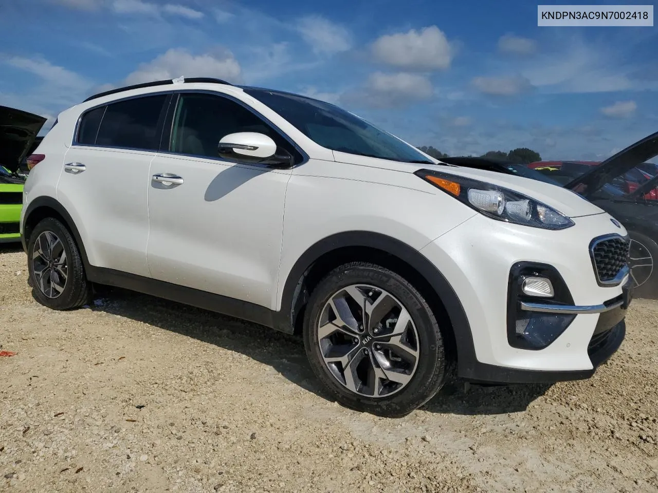 2022 Kia Sportage Ex VIN: KNDPN3AC9N7002418 Lot: 73963414