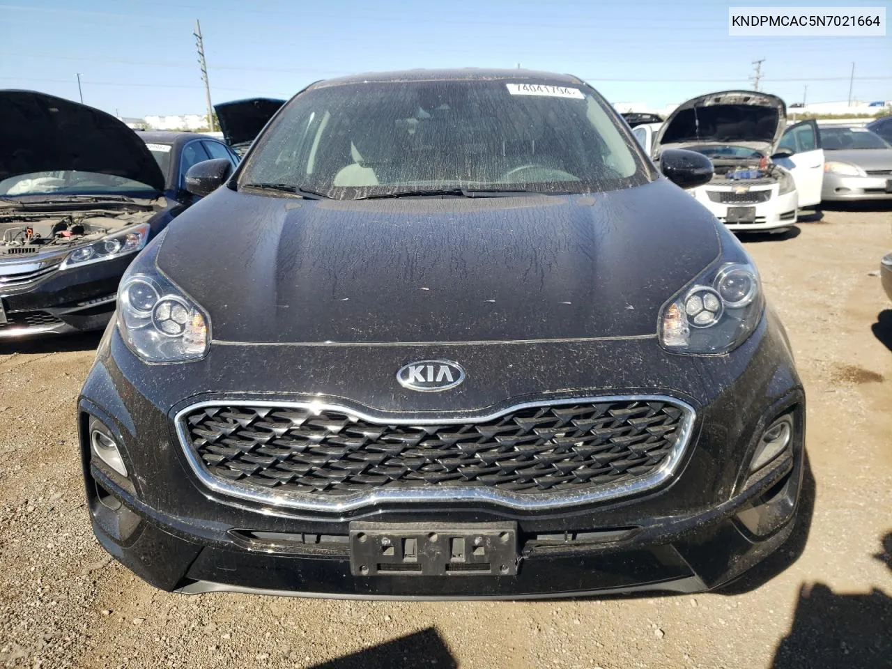 2022 Kia Sportage Lx VIN: KNDPMCAC5N7021664 Lot: 74041794