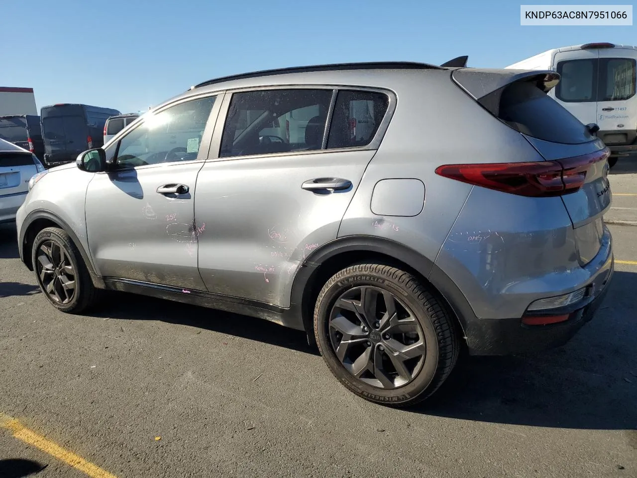 2022 Kia Sportage S VIN: KNDP63AC8N7951066 Lot: 74520284