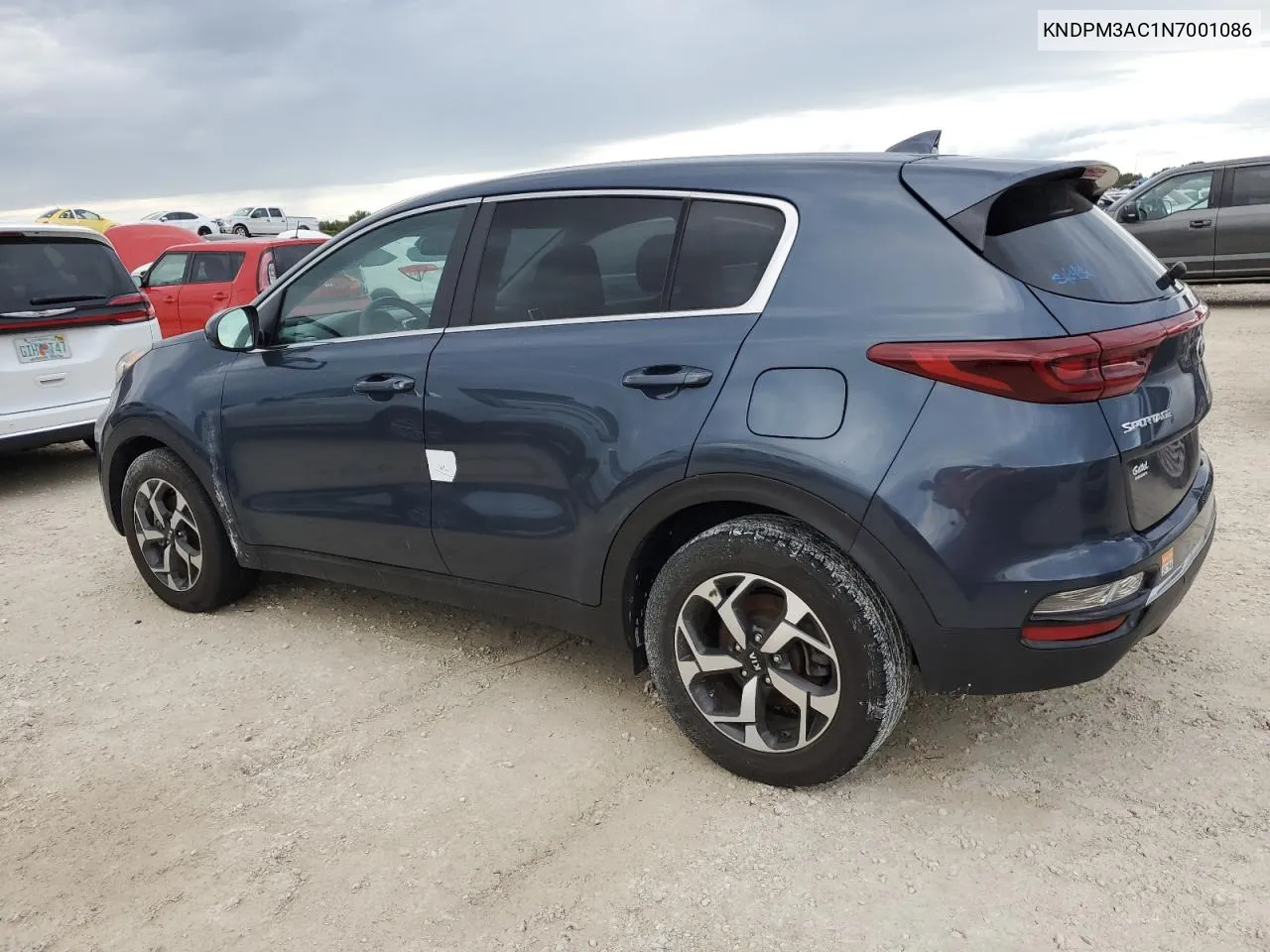 2022 Kia Sportage Lx VIN: KNDPM3AC1N7001086 Lot: 74594754