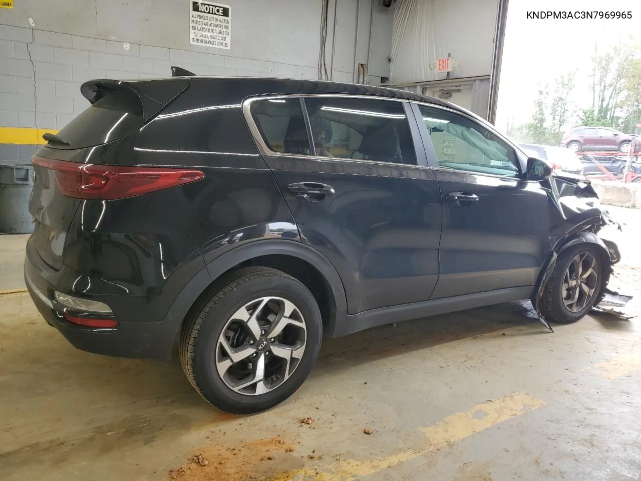 2022 Kia Sportage Lx VIN: KNDPM3AC3N7969965 Lot: 74614124