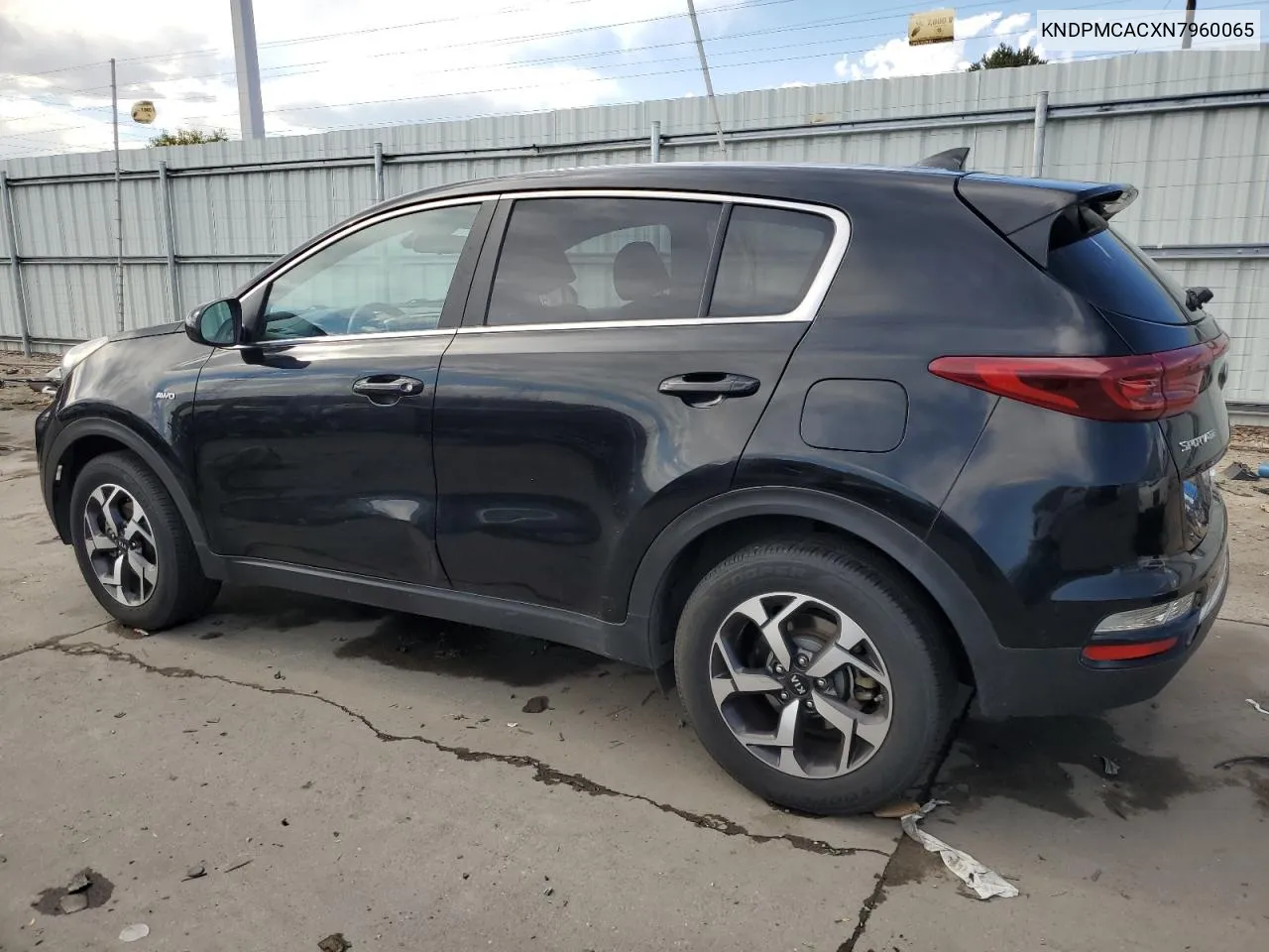 2022 Kia Sportage Lx VIN: KNDPMCACXN7960065 Lot: 74829584