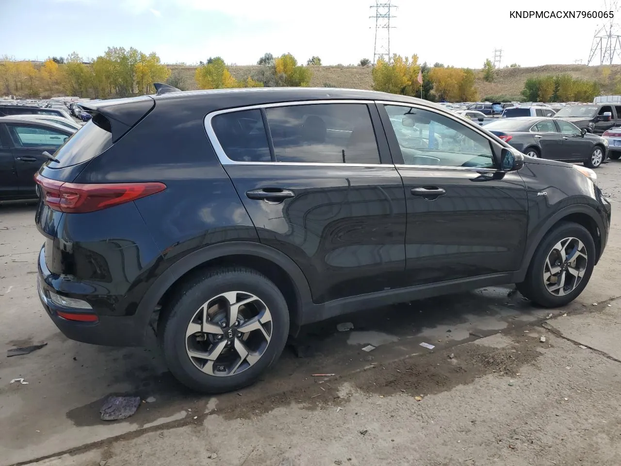 2022 Kia Sportage Lx VIN: KNDPMCACXN7960065 Lot: 74829584