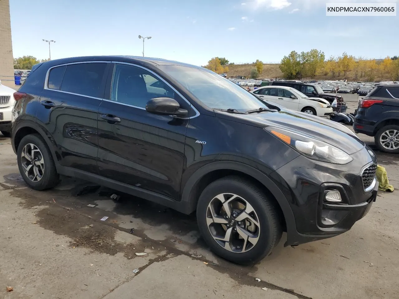 2022 Kia Sportage Lx VIN: KNDPMCACXN7960065 Lot: 74829584