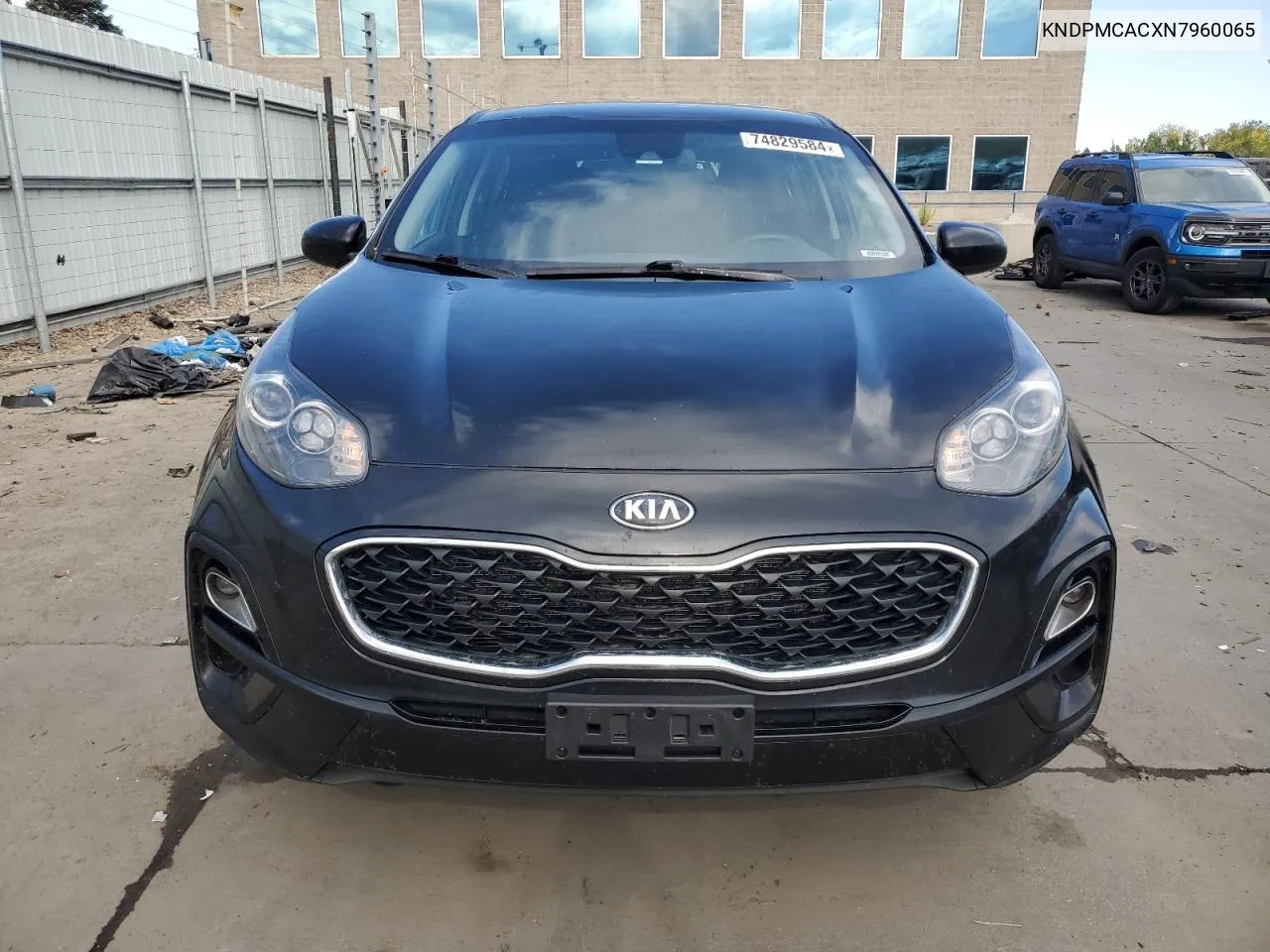 2022 Kia Sportage Lx VIN: KNDPMCACXN7960065 Lot: 74829584