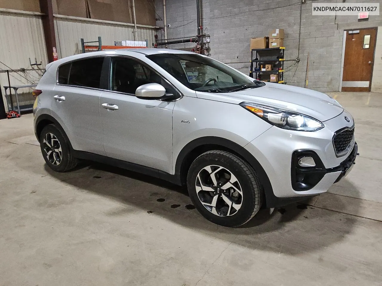 2022 Kia Sportage Lx VIN: KNDPMCAC4N7011627 Lot: 74887444