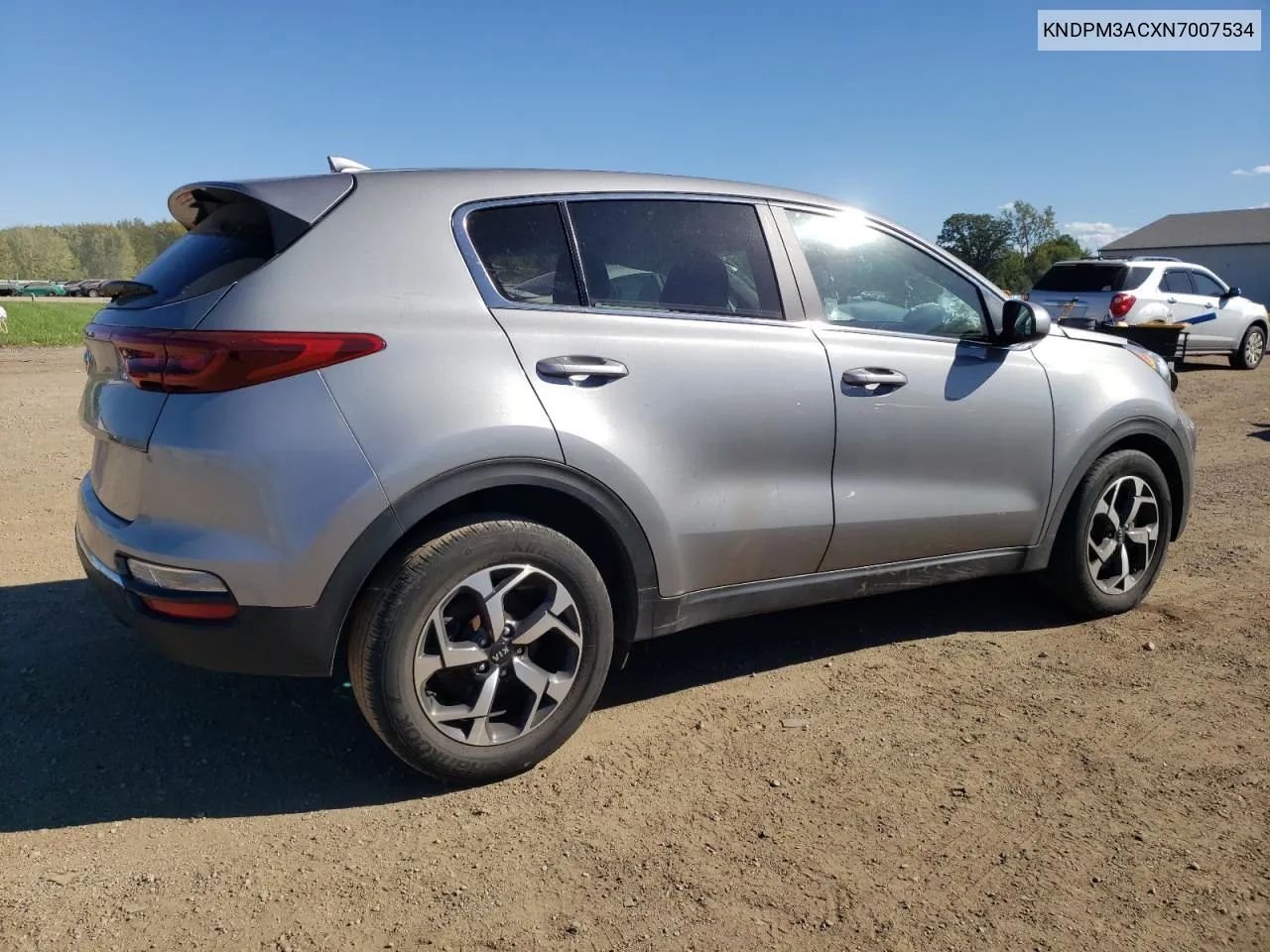 2022 Kia Sportage Lx VIN: KNDPM3ACXN7007534 Lot: 74957674