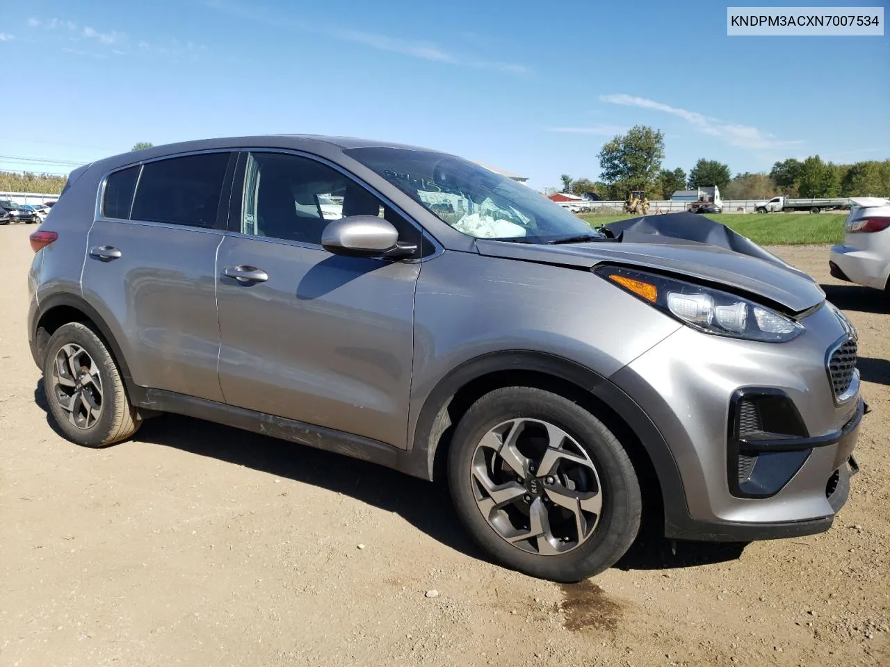 2022 Kia Sportage Lx VIN: KNDPM3ACXN7007534 Lot: 74957674