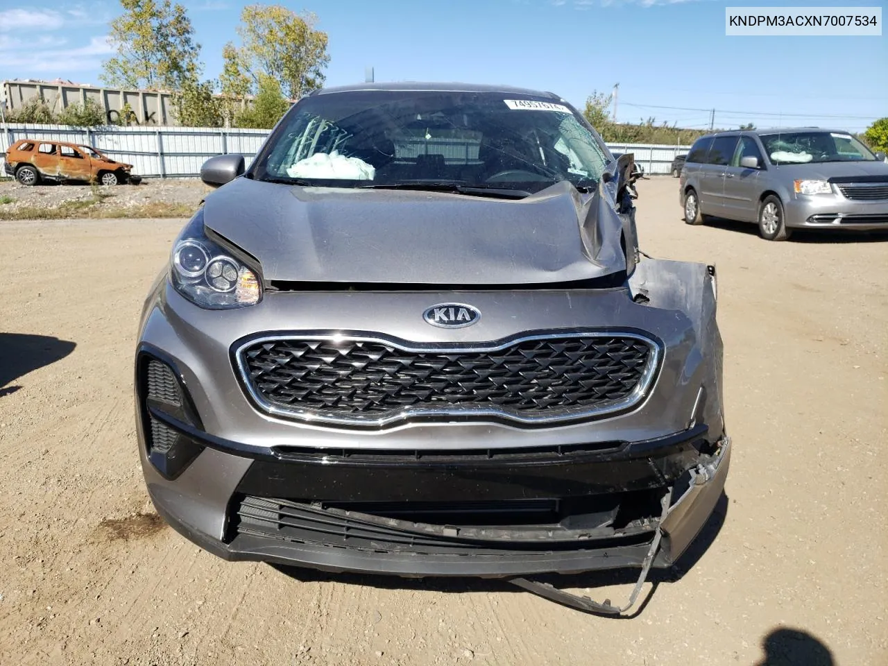 2022 Kia Sportage Lx VIN: KNDPM3ACXN7007534 Lot: 74957674