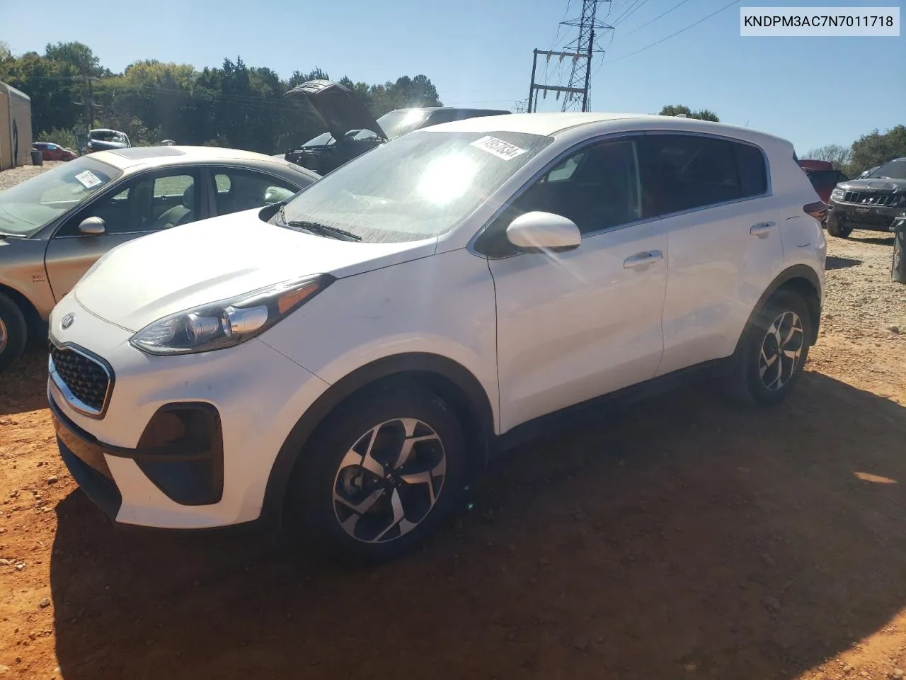 2022 Kia Sportage Lx VIN: KNDPM3AC7N7011718 Lot: 74957834