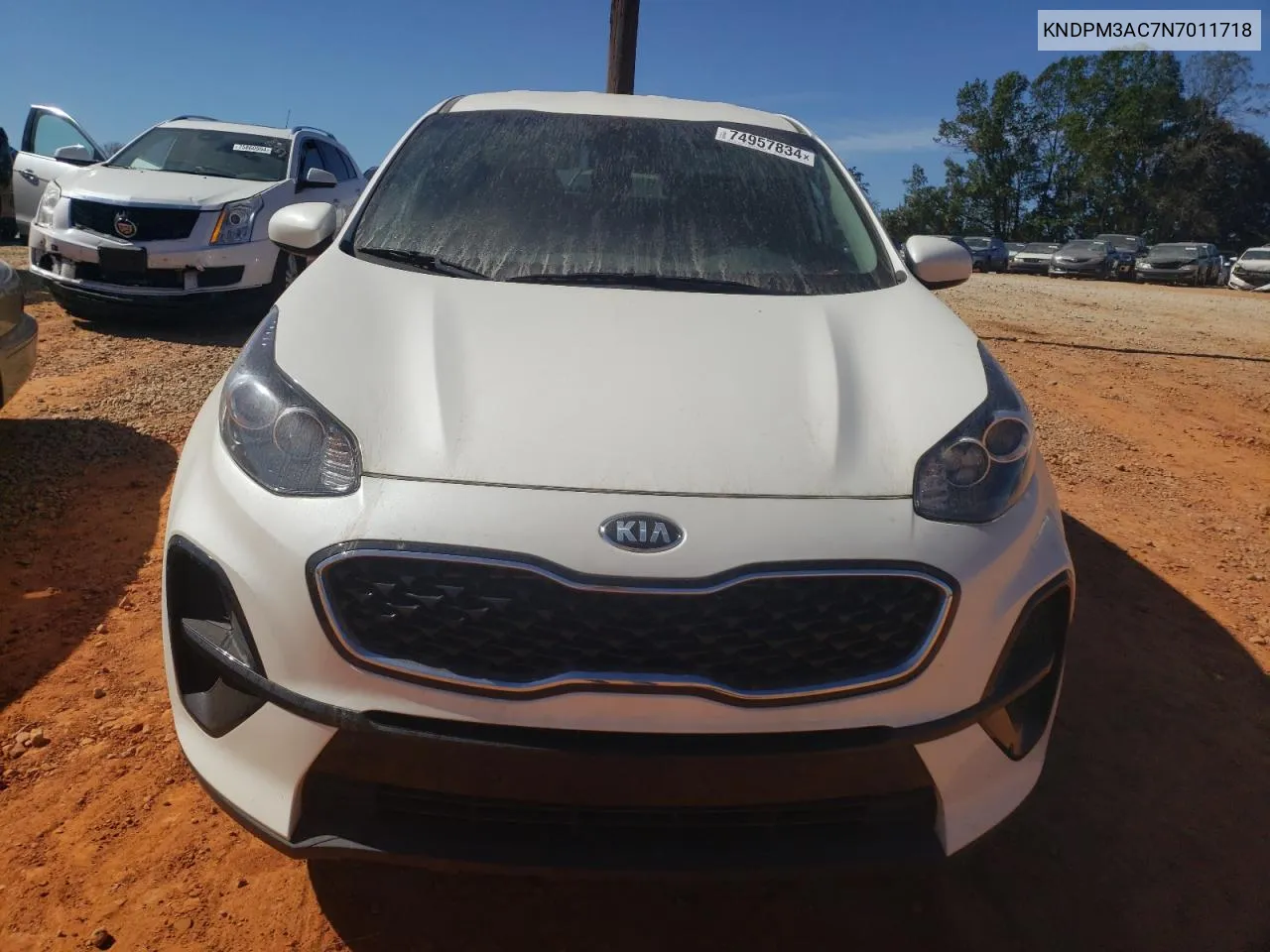 2022 Kia Sportage Lx VIN: KNDPM3AC7N7011718 Lot: 74957834