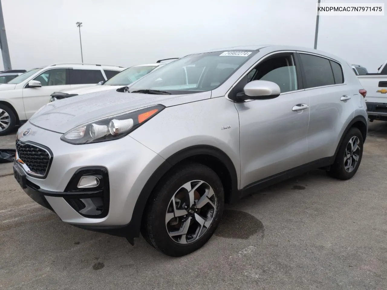 KNDPMCAC7N7971475 2022 Kia Sportage Lx