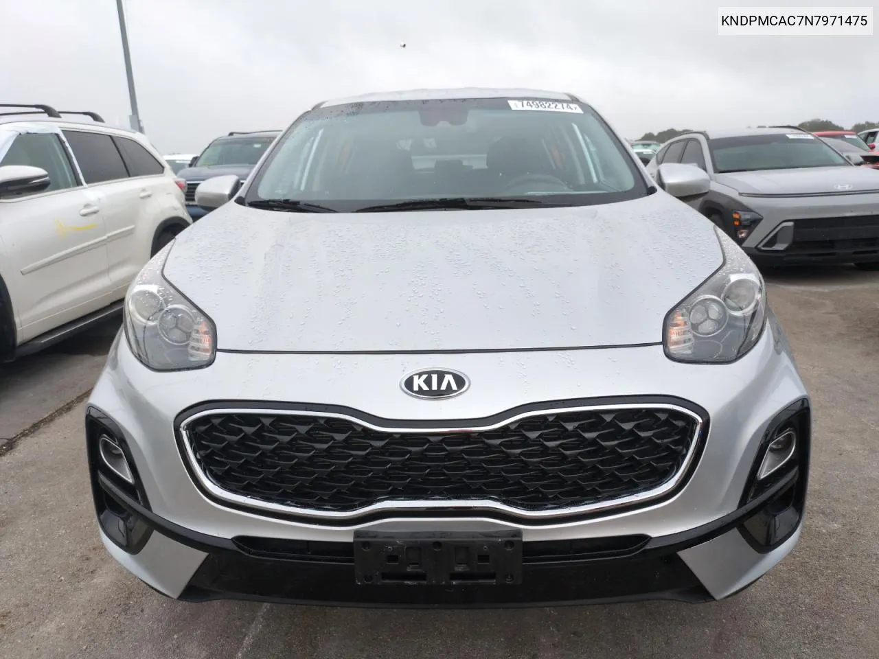 2022 Kia Sportage Lx VIN: KNDPMCAC7N7971475 Lot: 74982274