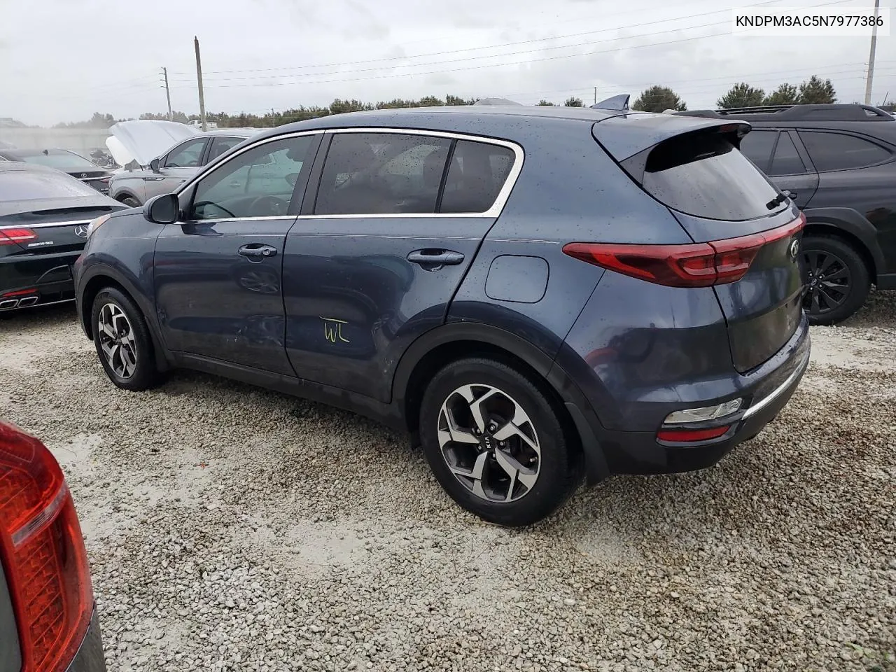 2022 Kia Sportage Lx VIN: KNDPM3AC5N7977386 Lot: 75027664