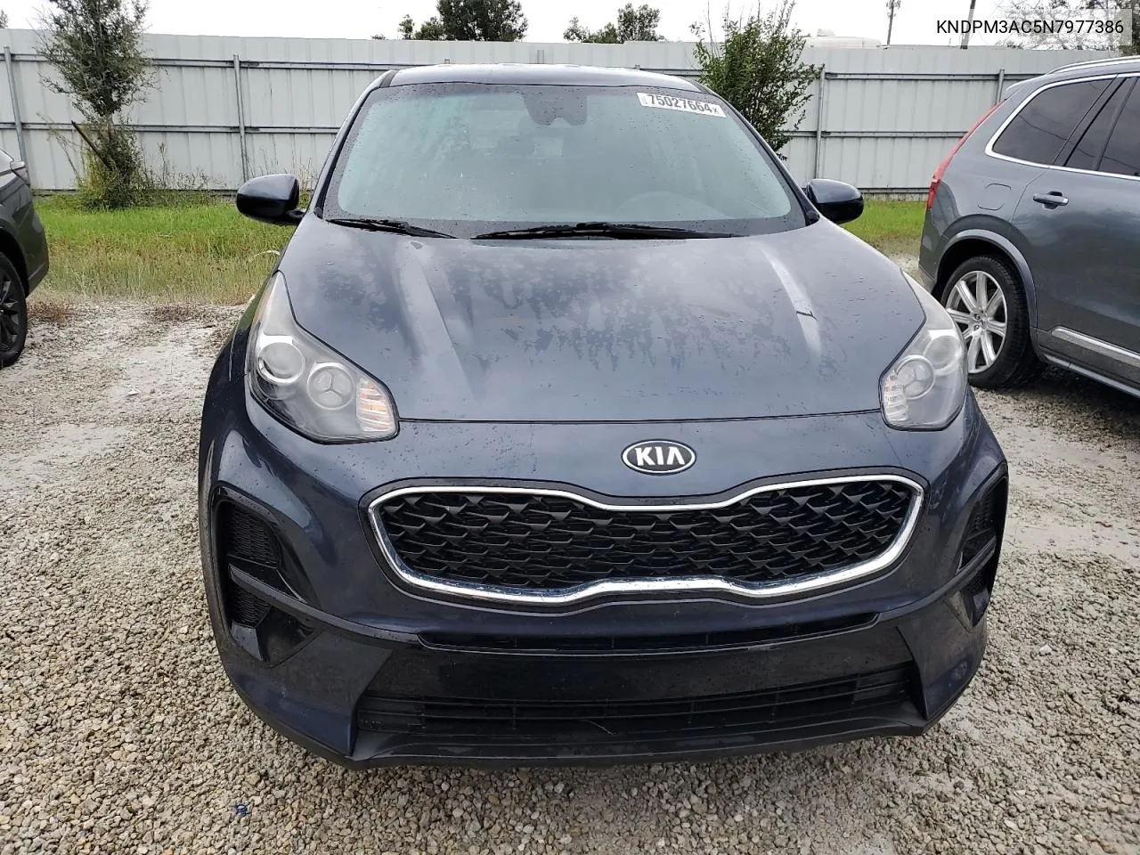 2022 Kia Sportage Lx VIN: KNDPM3AC5N7977386 Lot: 75027664