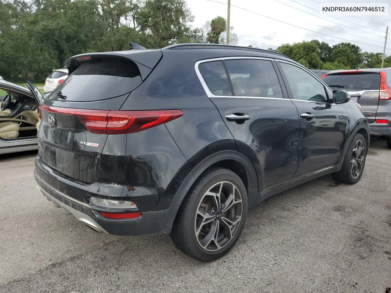 2022 Kia Sportage Sx VIN: KNDPR3A60N7946512 Lot: 75095214