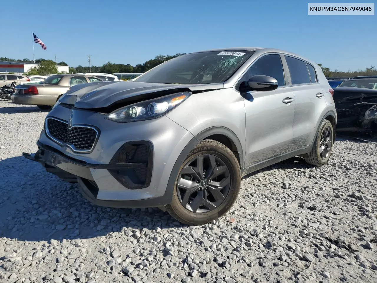 KNDPM3AC6N7949046 2022 Kia Sportage Lx