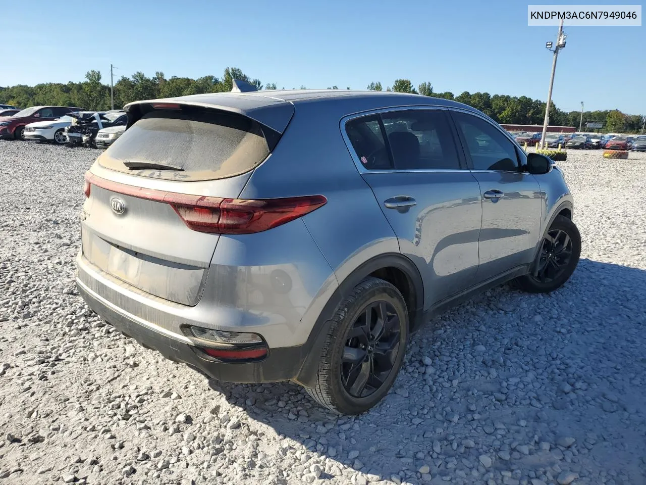 2022 Kia Sportage Lx VIN: KNDPM3AC6N7949046 Lot: 75536644