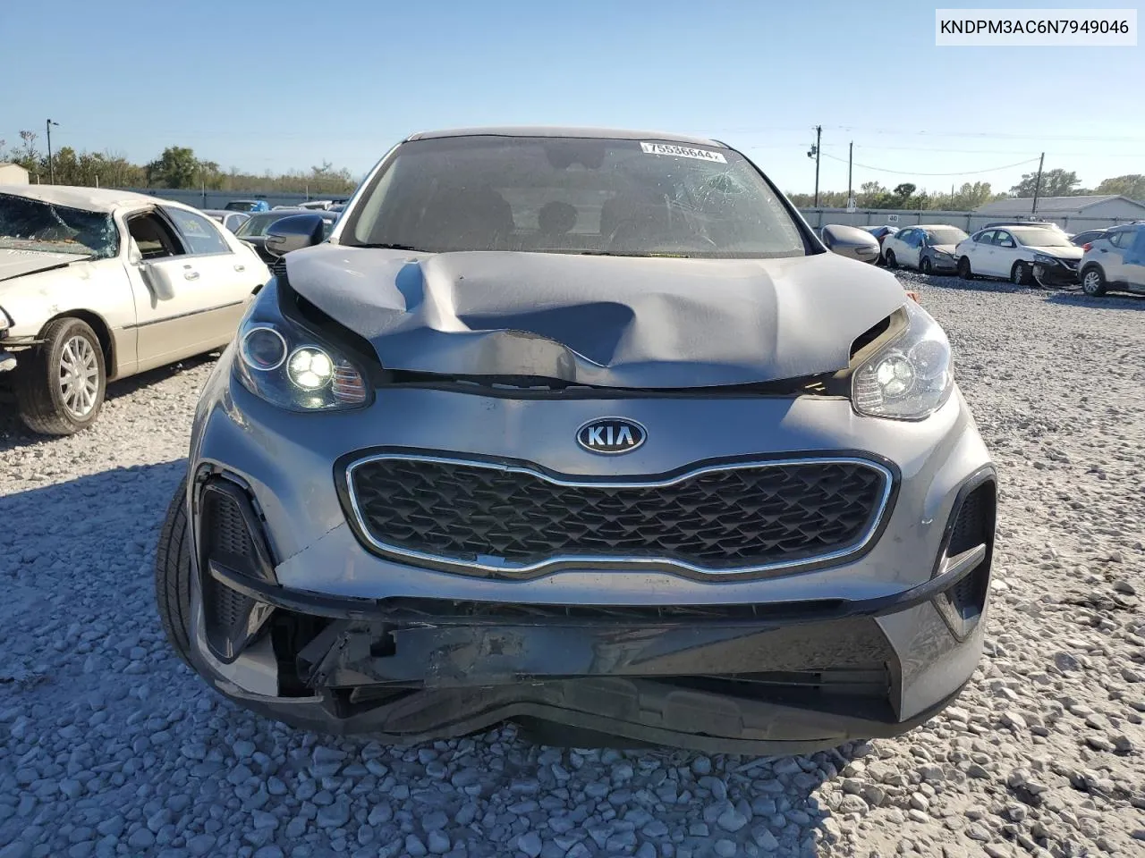 2022 Kia Sportage Lx VIN: KNDPM3AC6N7949046 Lot: 75536644