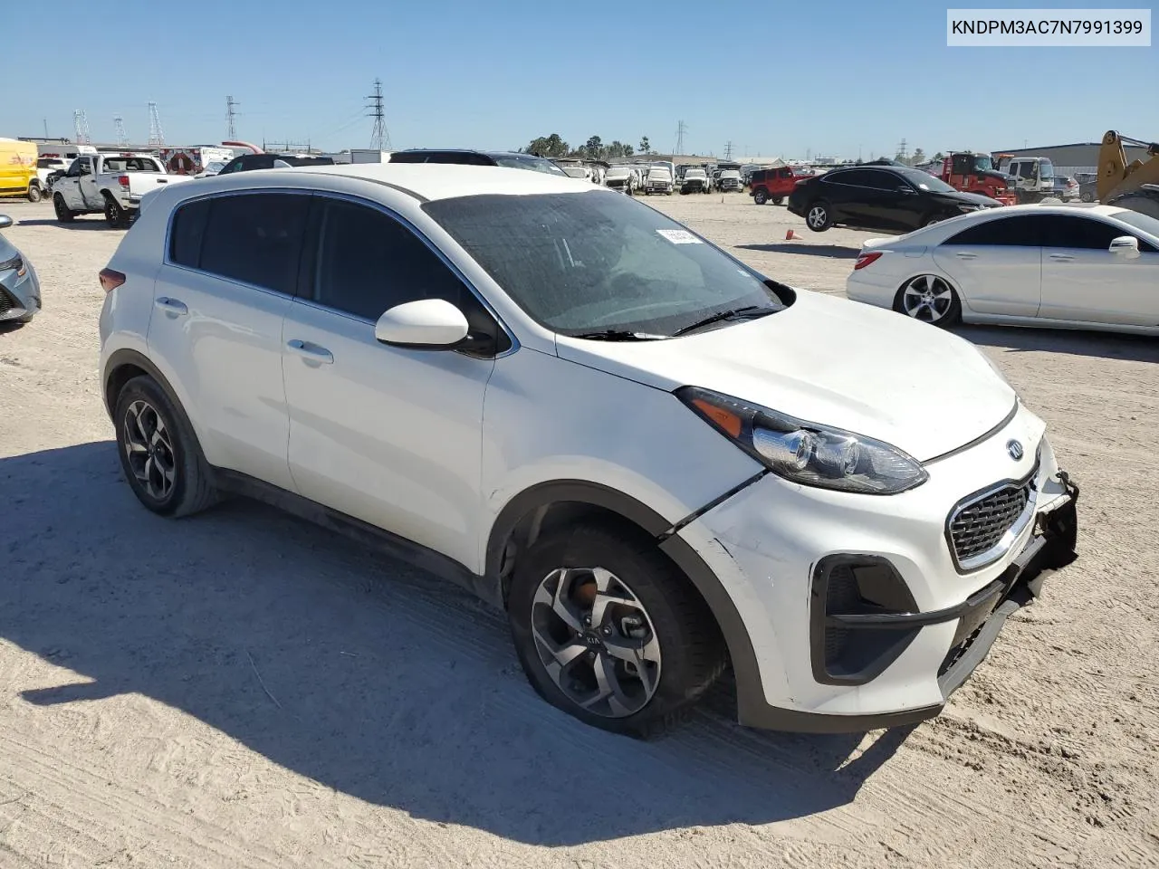 2022 Kia Sportage Lx VIN: KNDPM3AC7N7991399 Lot: 75634204