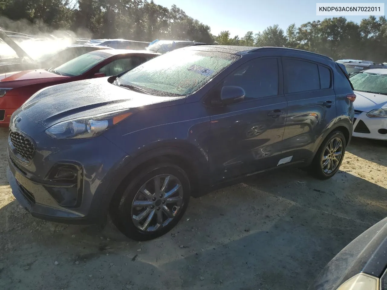 2022 Kia Sportage S VIN: KNDP63AC6N7022011 Lot: 75644164