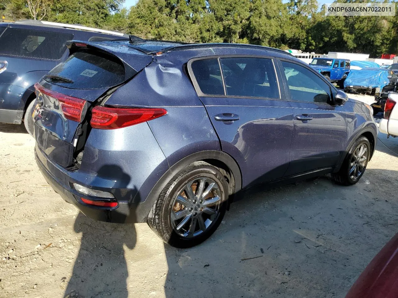 2022 Kia Sportage S VIN: KNDP63AC6N7022011 Lot: 75644164