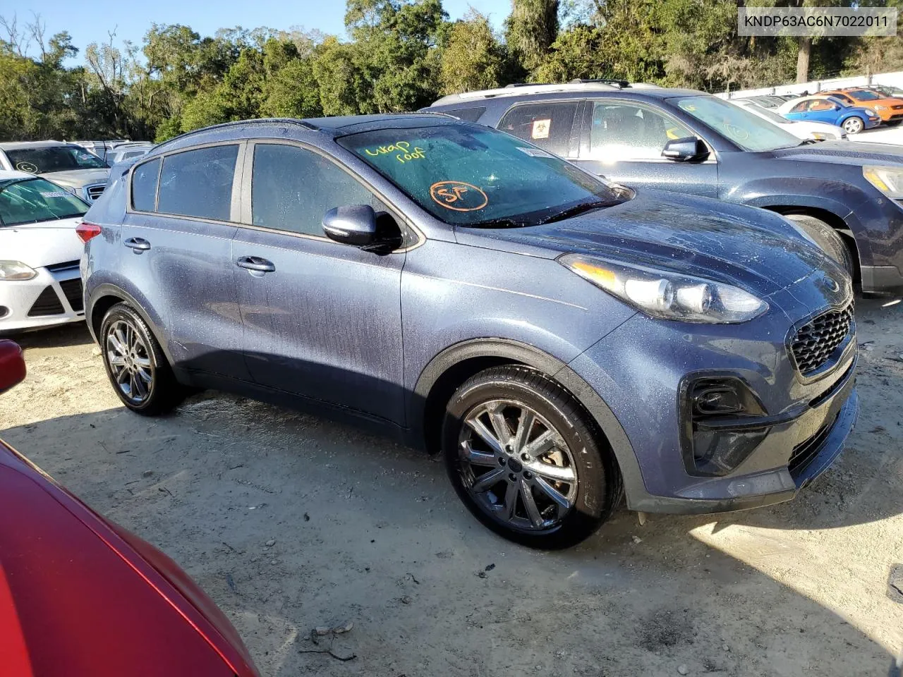 2022 Kia Sportage S VIN: KNDP63AC6N7022011 Lot: 75644164