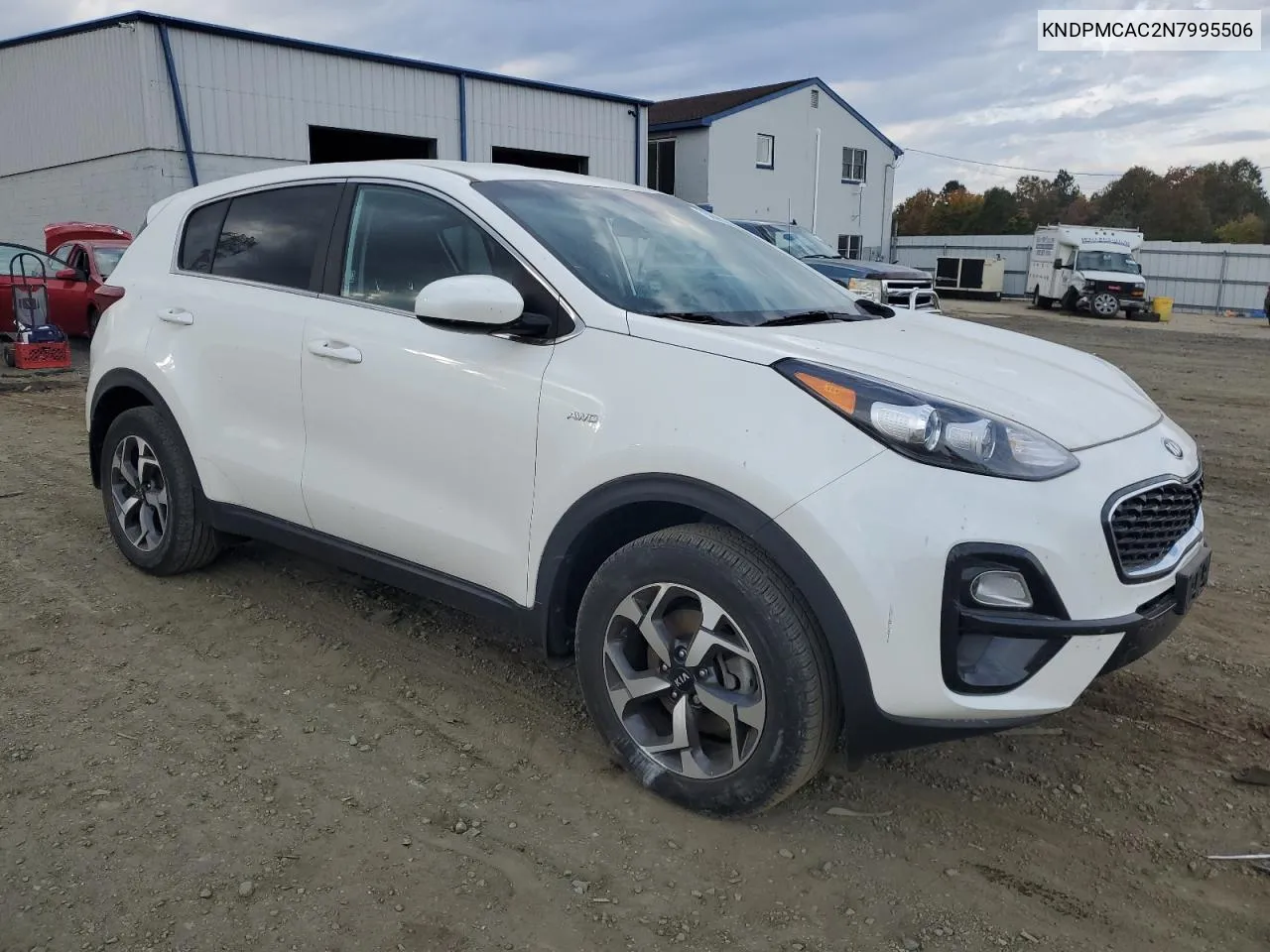 2022 Kia Sportage Lx VIN: KNDPMCAC2N7995506 Lot: 75659914