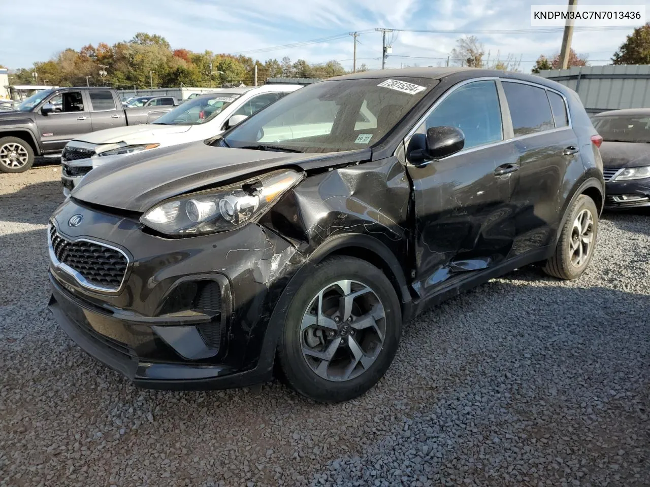 2022 Kia Sportage Lx VIN: KNDPM3AC7N7013436 Lot: 75815204