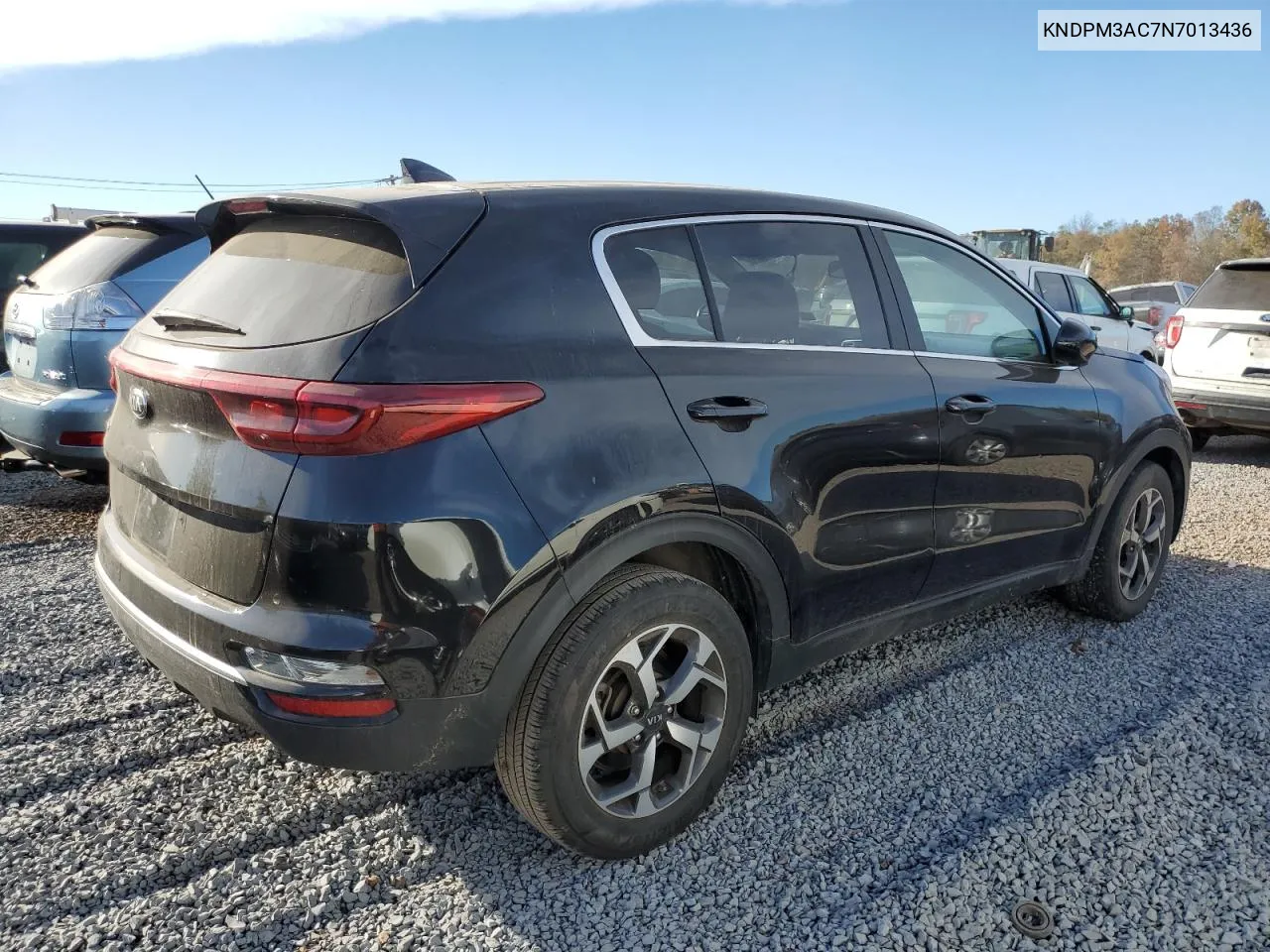 2022 Kia Sportage Lx VIN: KNDPM3AC7N7013436 Lot: 75815204