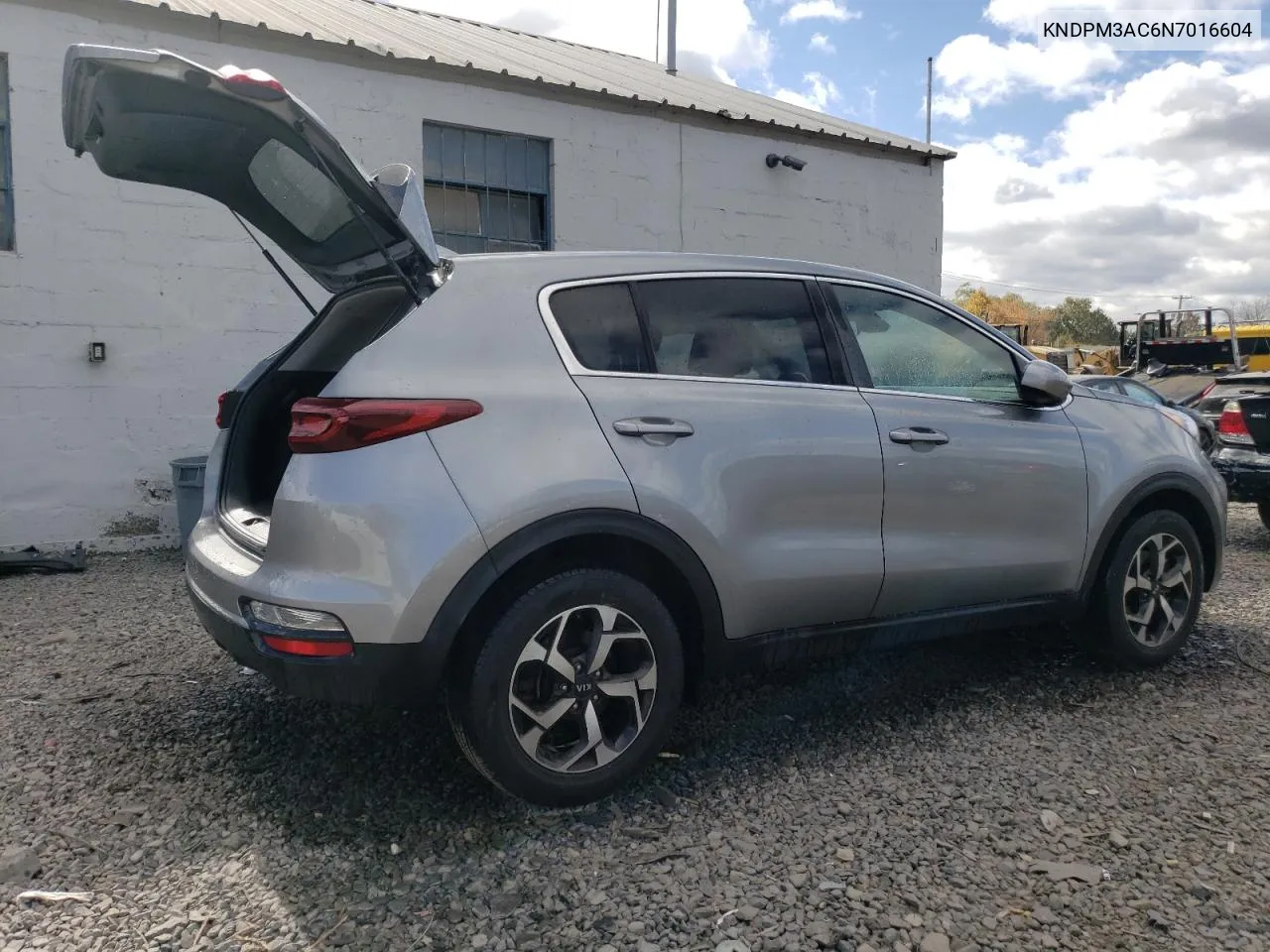 2022 Kia Sportage Lx VIN: KNDPM3AC6N7016604 Lot: 75991444