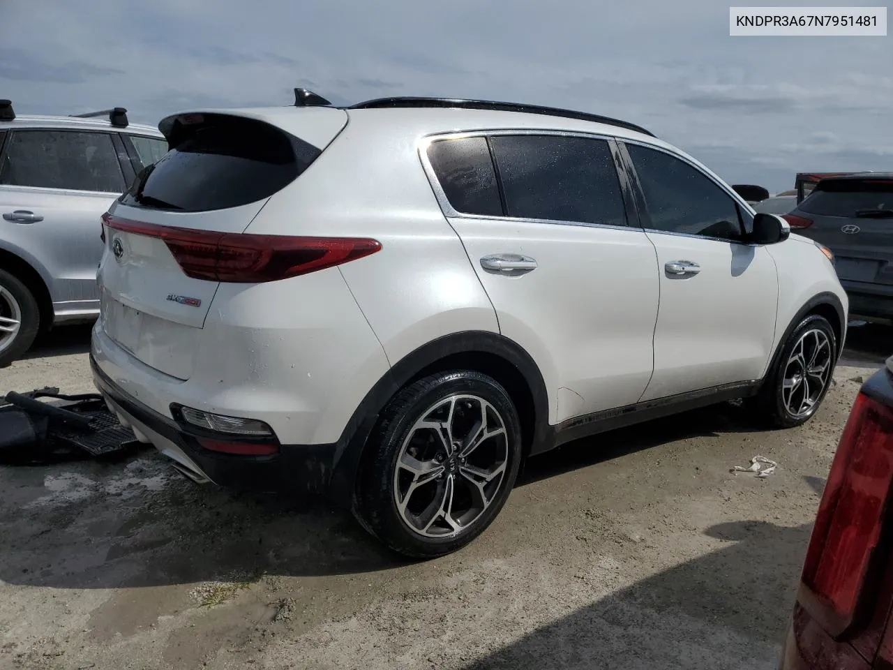 2022 Kia Sportage Sx VIN: KNDPR3A67N7951481 Lot: 76155074