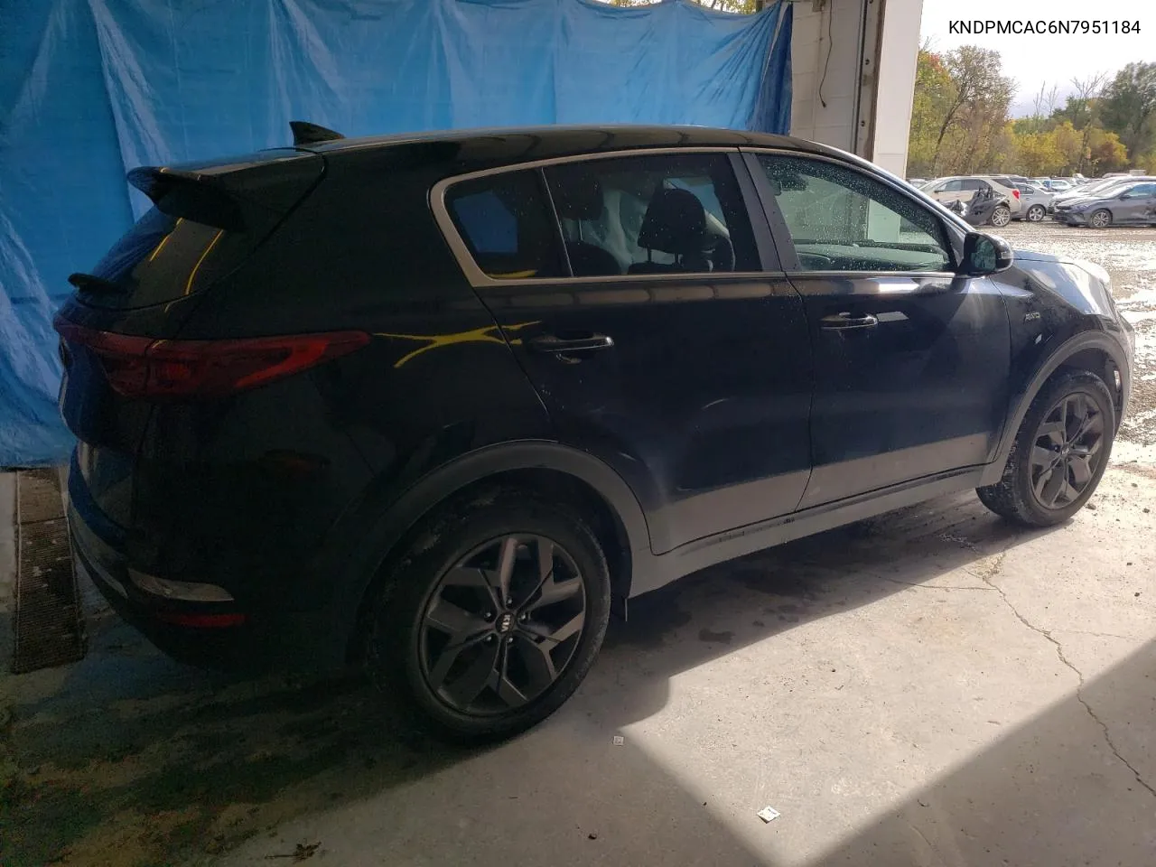 2022 Kia Sportage Lx VIN: KNDPMCAC6N7951184 Lot: 76258594