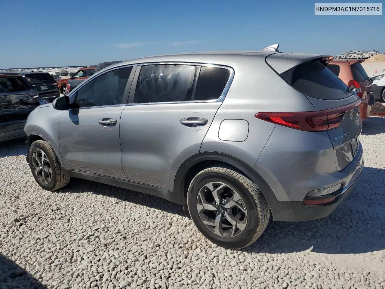 2022 Kia Sportage Lx VIN: KNDPM3AC1N7015716 Lot: 76513164